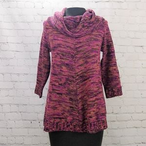 3/$15 Kim Rogers petite cowl neck sweater